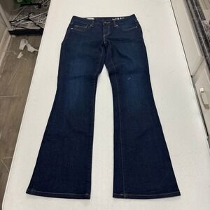 Gap 1969 Perfect Boot Jeans Womens 26s Dark Wash Indigo Bootcut Denim 26 x 29